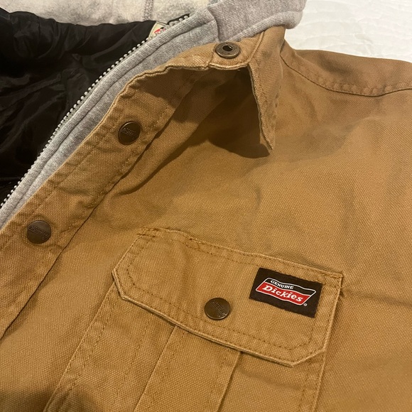 Dickies Duck Canvas Hooded Shirt Jacket - Picture 2 of 6